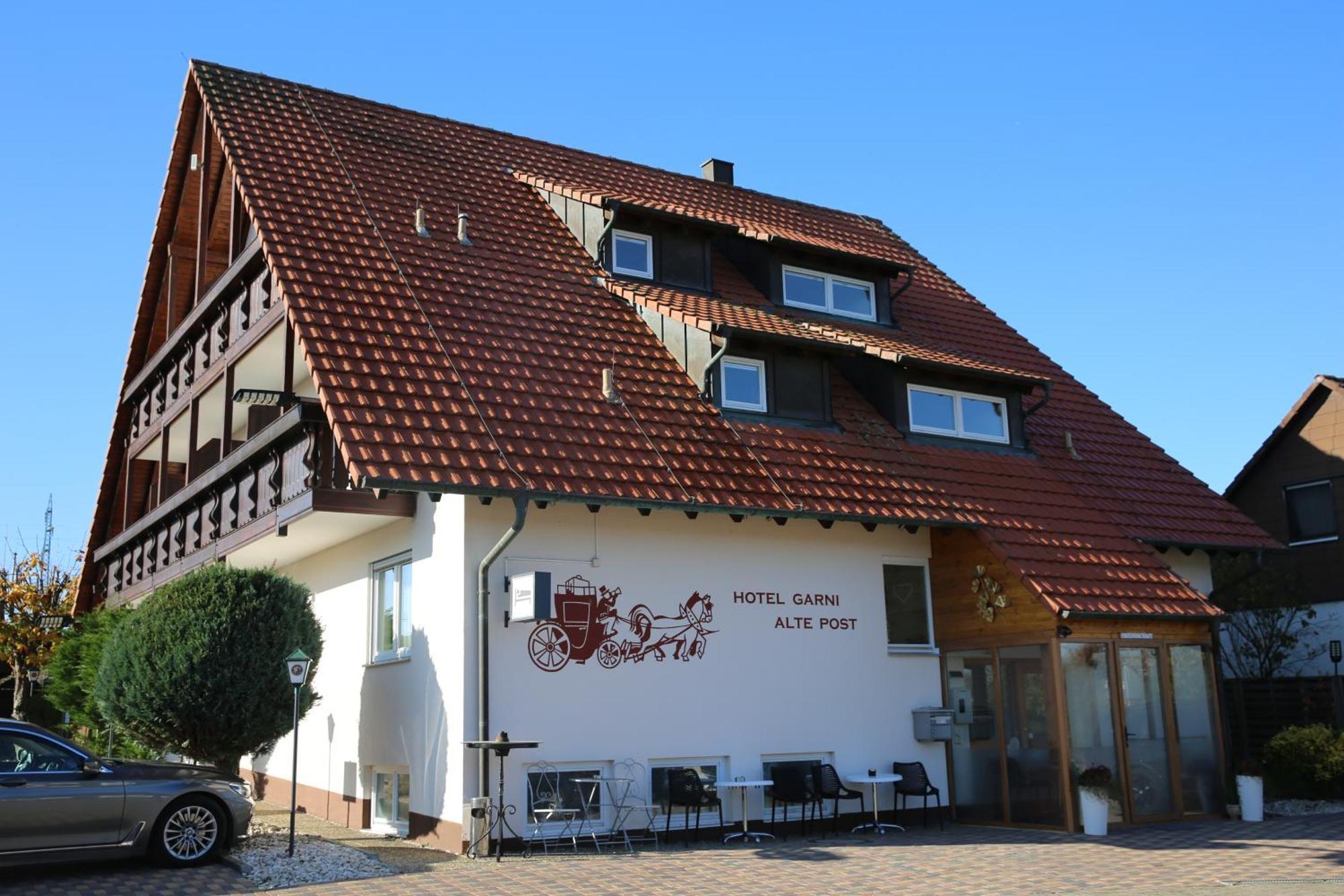 Hotel Garni Alte Post Schallbach ภายนอก รูปภาพ