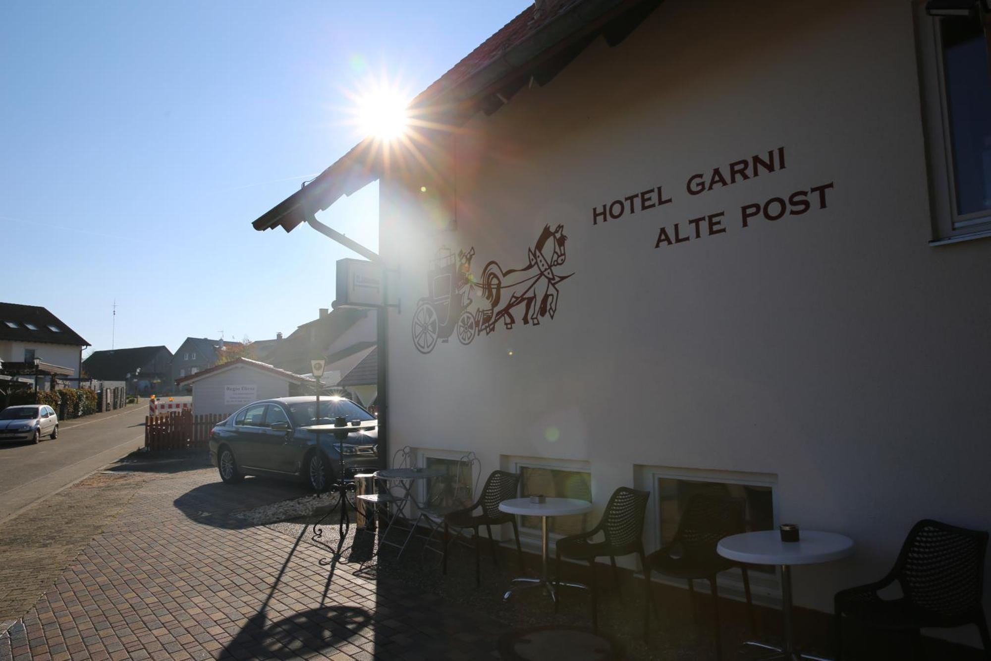 Hotel Garni Alte Post Schallbach ภายนอก รูปภาพ